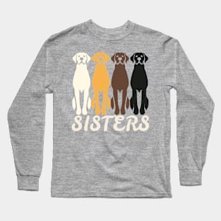 Canine Quartet Sisters Long Sleeve T-Shirt